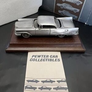 1957 CHRYSLER 300C" + Base Vintage 1984 Avon Pewter Car‎ Collectibles